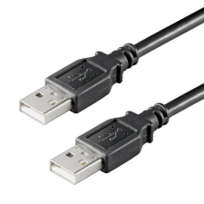 Kolink USB 2.0 összekötő kábel A/A 1,8m Black kábel és adapter