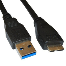 Kolink USB 3.0 összekötő kábel A/microB 1.8m kábel és adapter