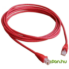 Kolink UTP CAT5E Összekötő Piros 3m 68369 kábel és adapter