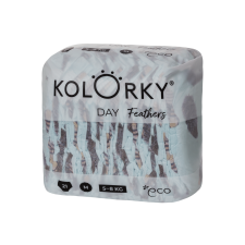 Kolorky Day öko pelenka, tollak, M (5-8kg), 21db pelenka