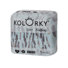 Kolorky Day öko pelenka, tollak, XL (12-16kg), 17db pelenka