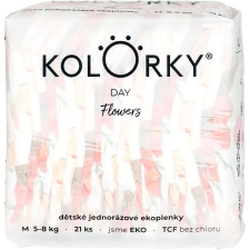 Kolorky DAY Virágok M (21 db) pelenka