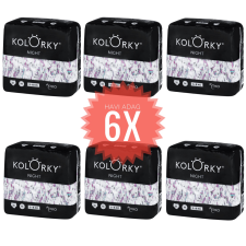 Kolorky Night öko éjszakai pelenka, M (5-8kg) HAVI ADAG 6x21db pelenka