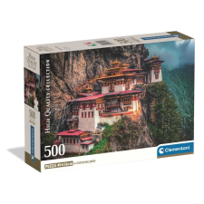  Kolostor The Tigers Nest 500 db-os Compact puzzle Clementoni puzzle, kirakós