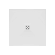  Kolpa Lerock Zero zuhanytálca - fehér - 90x90, 90x90 kád, zuhanykabin