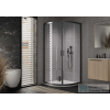 Kolpa San Venus R 90x90 íves zuhanykabin, fekete 661170
