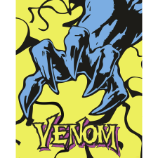 Komar Marvel Venom Colourful Claw falikép 40 cm x 50 cm kék grafika, keretezett kép