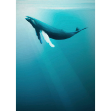 Komar vlies fotótapéta Artsy Humpback Whale 200 cm x 250 cm tapéta, díszléc és más dekoráció
