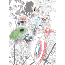 Komar vlies fotótapéta Avengers Attack 200 cm x 280 cm tapéta, díszléc és más dekoráció