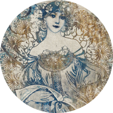 Komar vlies fotótapéta Goddess öntapadós 125 cm tapéta, díszléc és más dekoráció