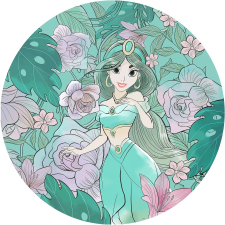 Komar vlies fotótapéta Jasmin Elegant Mint öntapadós 125 cm tapéta, díszléc és más dekoráció