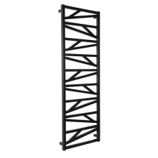Kombinált radiátor Hopa Trick 151,7x53 cm fekete matt RADTRK501531SP fűtőtest, radiátor