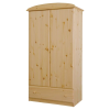 Komforttéka Csanád Gardróbszekrény - Borovi Fenyő - 2 Ajtó, 1 Fiók