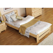 Komforttéka Lidia fenyő ágykeret natúr 90&amp;- 039; ágy és ágykellék