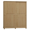 Komforttéka Max Tolóajtós Szekrény - Fenyőfa - 80 cm