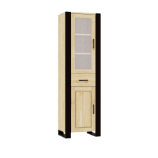 Komforttéka Paloma Fenyő Vitrin - Keskeny - Modern Design bútor