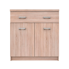  Komód 2D1S/60, sonoma tölgy, TOPTY TYP 42 bútor