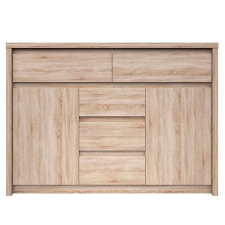  Komód, DTD laminált, tölgy sonoma, NORTY TYP 10 bútor