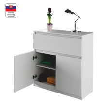  Komód, fehér, LOGAN NEW 02 bútor