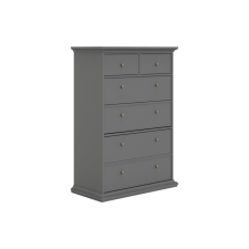  Komód, szürke, PARIS 76718 bútor