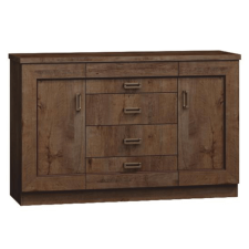  Komód, tölgyfa lefkas, TEDY TYP T6 bútor