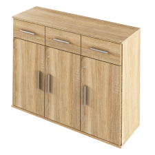  Komód, tölgyfa sonoma, RESITA TYP 3 bútor