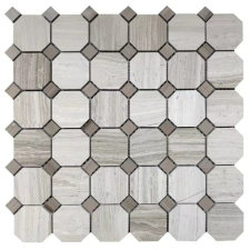  Kőmozaik Premium Mosaic Stone moca 30x30 cm fényezett STMOSOCTAMO csempe