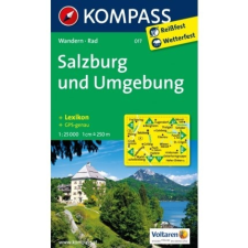 Kompass 017. Salzburg és környéke turista térkép Kompass 1:25 000 térkép