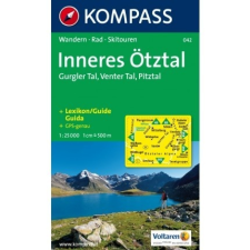 Kompass 042. Inneres Ötztal turista térkép Kompass 1:25 000 térkép