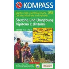 Kompass 058. Sterzing és környéke turista térkép Kompass 1:25 000 térkép