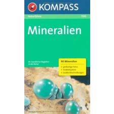 Kompass 1106. Mineralien természetjáró könyv Naturführer irodalom