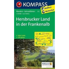 Kompass 172. Hersbrucker Land in der Frankenalb turista térkép Kompass térkép