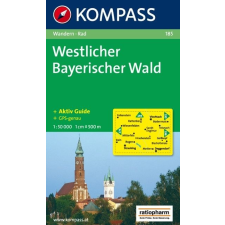 Kompass 185. Westlicher Bayerischer Wald turista térkép Kompass térkép