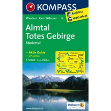Kompass 19. Almtal turista térkép Kompass 1:50 000 térkép