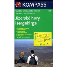 Kompass 2085. Isergebirge/Jizerské hory, CZ/D turista térkép Kompass térkép