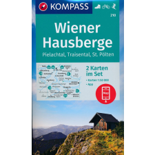 Kompass 210. Wiener Hausberge turista térkép Kompass 1:50 000 térkép