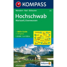 Kompass 212. Hoschschwab turista térkép Kompass 1:150 000 Hochkar térkép térkép