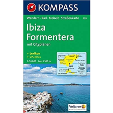 Kompass 239. Ibiza, Formetera térkép Kompass 1:50 000 térkép