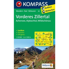 Kompass 28. Vorderes Zillertal turista térkép, Alpbach, Rofan, Wildschönau Kompass térkép