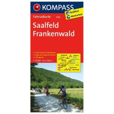 Kompass 3080. Saalfeld, Frankenwald kerékpáros térkép 1:70 000 Fahrradkarten térkép
