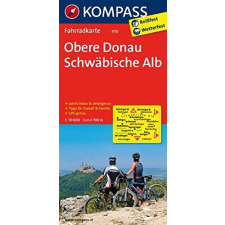 Kompass 3110. Donau, Obere, Schwäbische Alb kerékpáros térkép 1:70 000 Fahrradkarten térkép