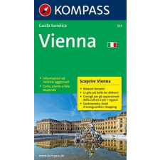 Kompass 523. Wien/Vienna, I várostérkép térkép