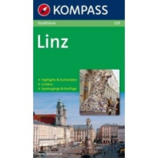 Kompass 529. Linz, D várostérkép térkép