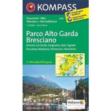 Kompass 694. Parco Alto Garda Bresciano, 1:25 000 turista térkép Kompass térkép