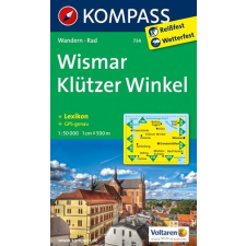 Kompass 734. Wismar, Klützer Winkel turista térkép Kompass térkép