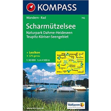 Kompass 742. Scharmützelsee, Naturpark DahmeHeideseen, TeupitzKöriserSeengebiet turista térkép Kompass térkép