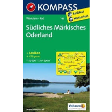 Kompass 746. Südliches turista térkép Kompass 1:50 000 térkép