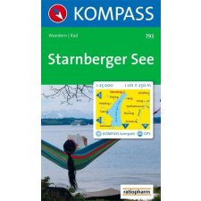 Kompass 793. Starnberger See, 1:25 000 turista térkép Kompass térkép