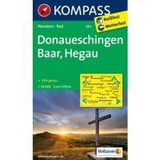 Kompass 895. Donaueschingen, Baar, Hegau, 1:35 000 turista térkép Kompass térkép