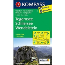 Kompass 8. Tegernsee, Schliersee, Wendelstein turista térkép Kompass térkép